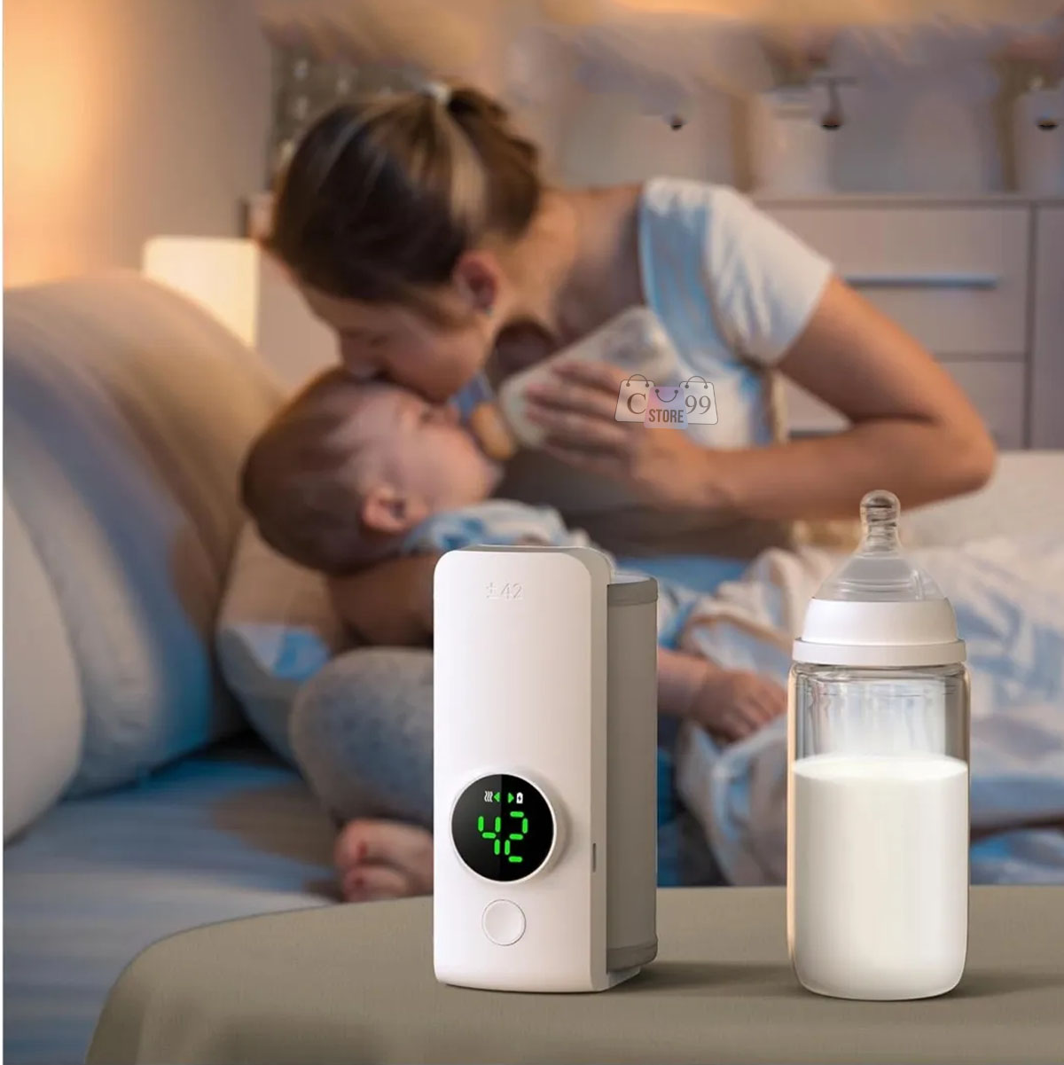 Miniatura 2 de Calentador De Tetero Biberones Portátil